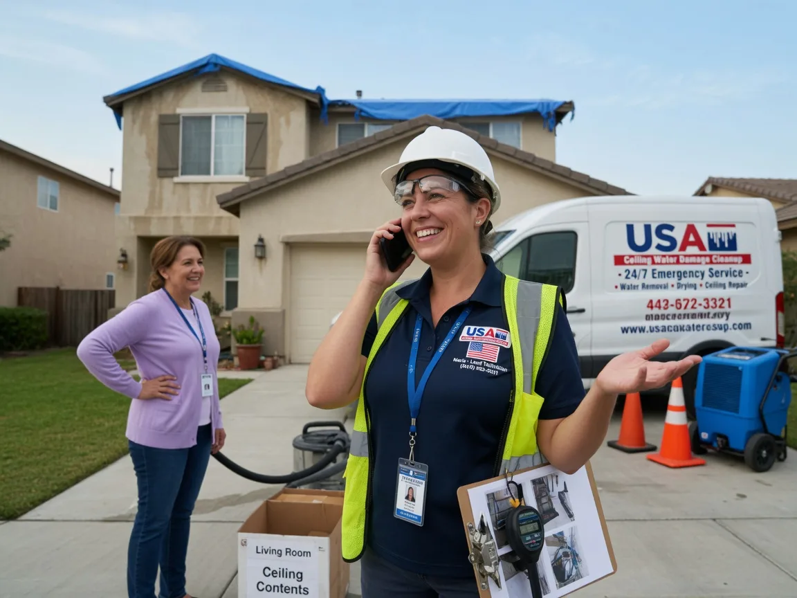 Ceiling Water Damage Restoration Timewell, IL FAQs